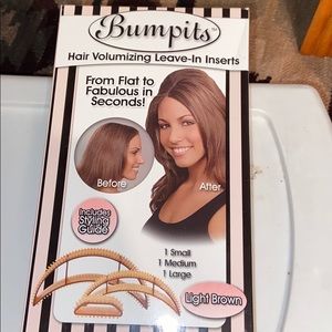 Bumpits Hair Volumizing  light  brown nwot